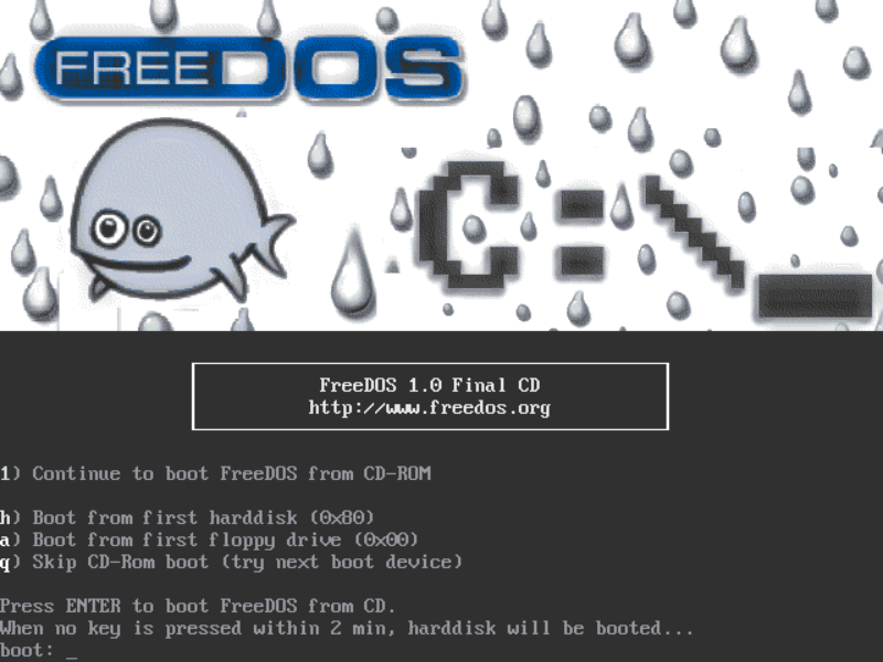 FreeDOS logó